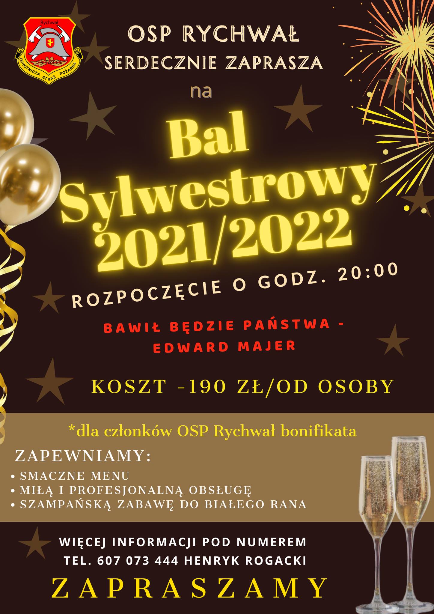 Bal Sylwestrowy OSP Rychwał 2021/2022